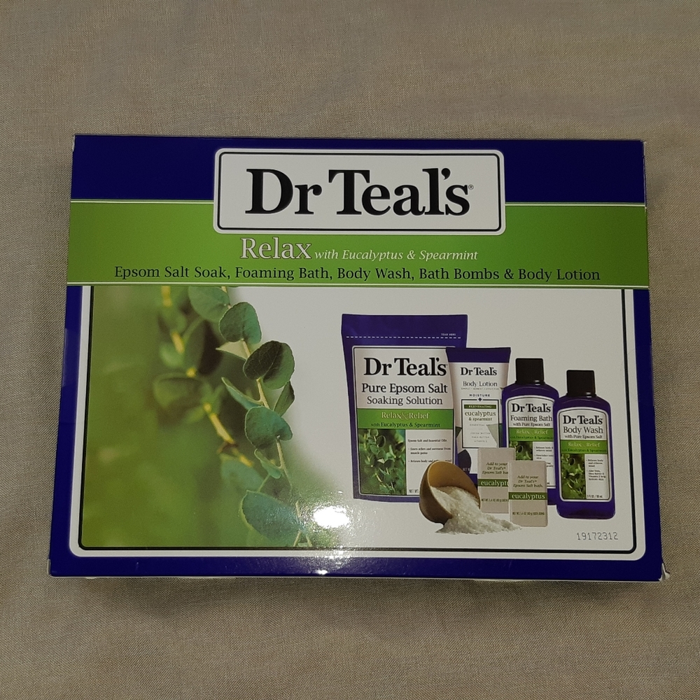 DR TEALS Relax with eucaliptus spearmint gift set